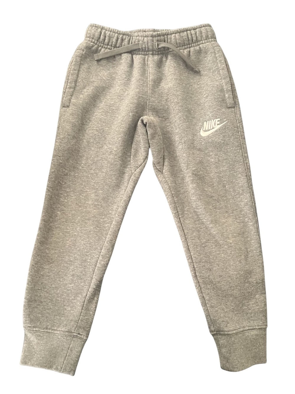 Nike Youth Size 5 Gray Sweatpant Joggers